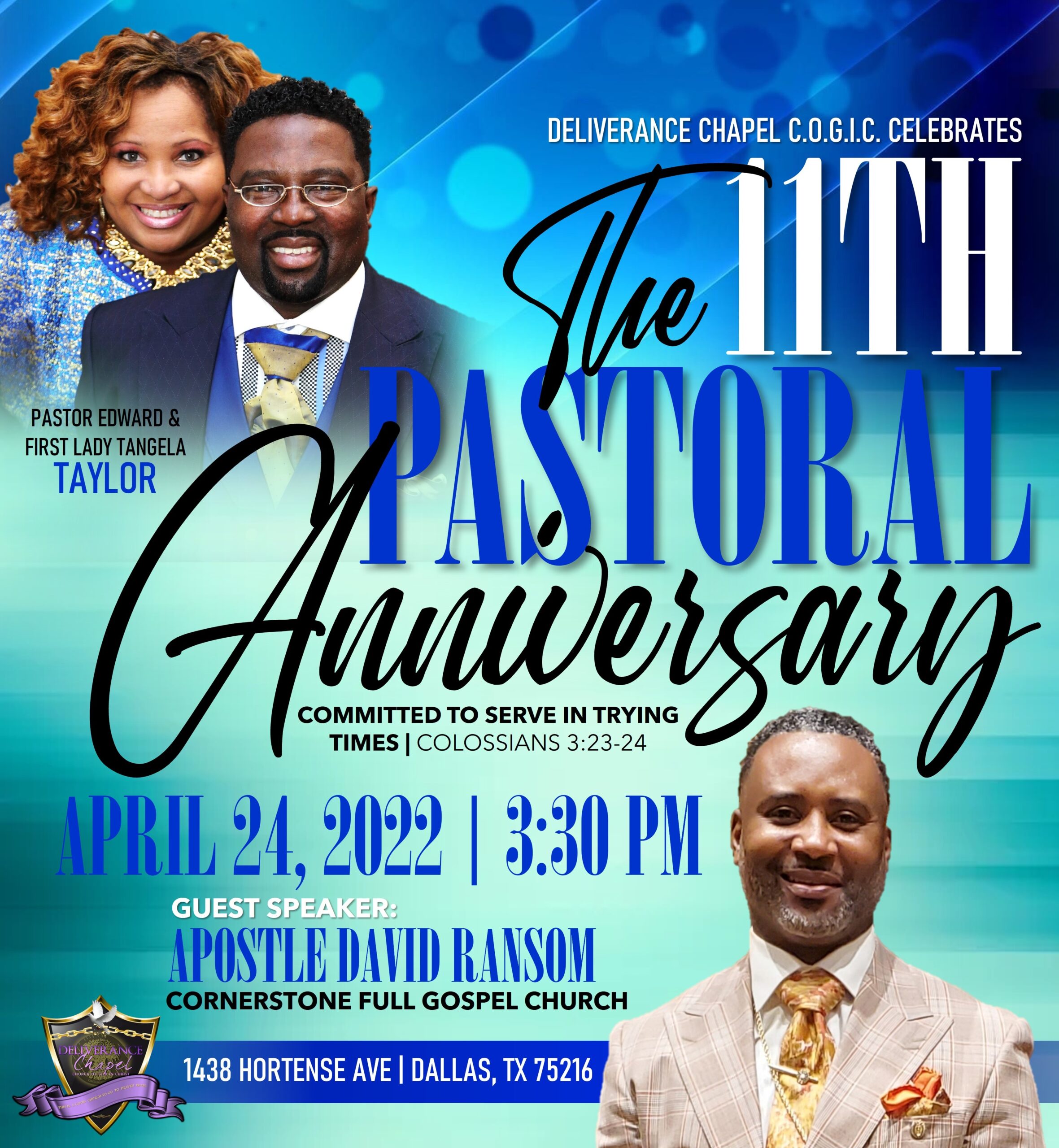 11th Pastoral Anniversary
