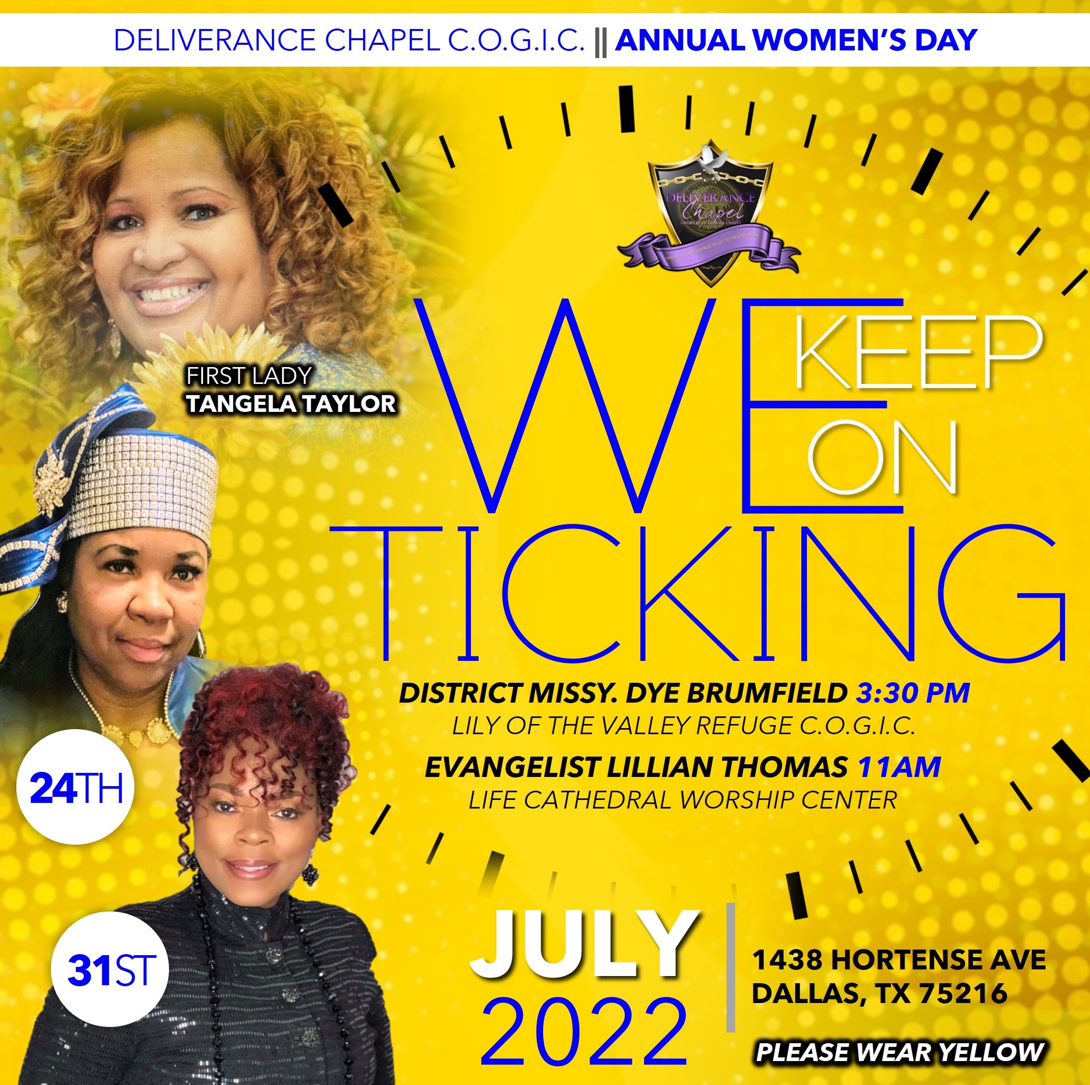 Women’s Conference: We Keep On Ticking